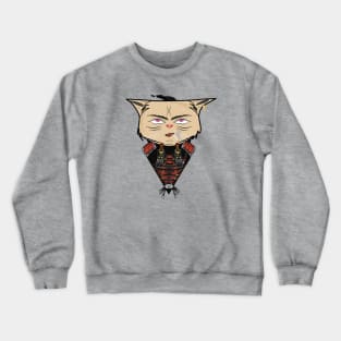 SkinnyCatzzz, What's your Persona. Samurai cat Crewneck Sweatshirt